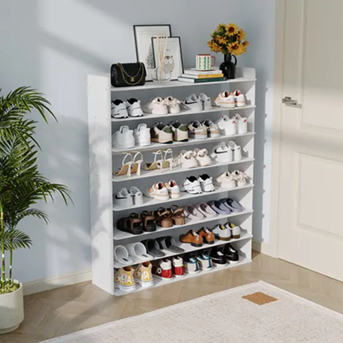 Living and Home 8-Tier Shoe Rack Cabinet Shoe Rack