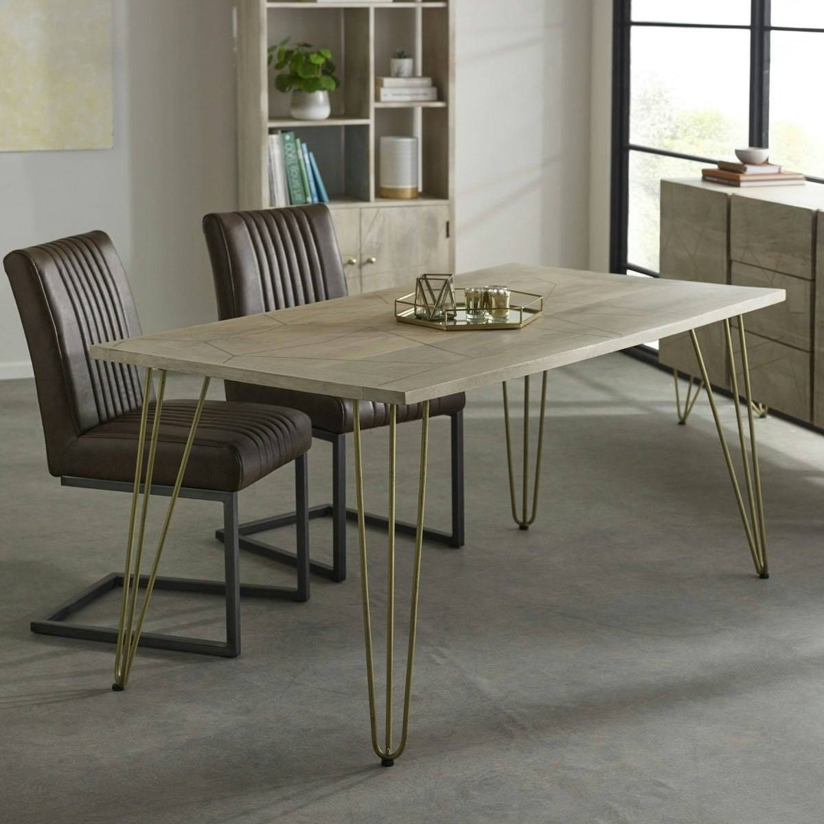 IH Design Rectangular 6 Seater Dining Table Dining Table