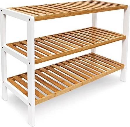 Unibos 3 Tier Shoe Rack Shelves Shoe Rack