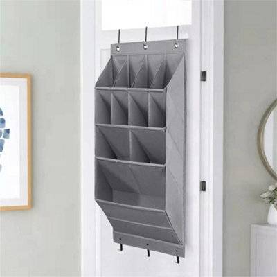B&Q 11 Pockets Large Over Door Hanging Organiser Shoe Rack Shoe Rack