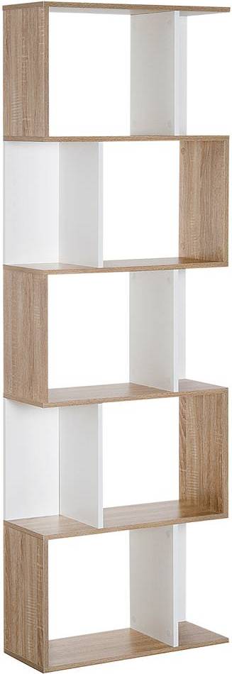Homcom 5-Tier Display Shelving Storage Bookcase Book Shelf