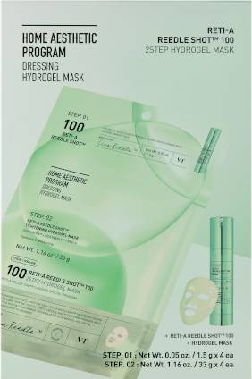 Reti-A Reedle Shot 100 2Step Hydrogel Mask 4ea