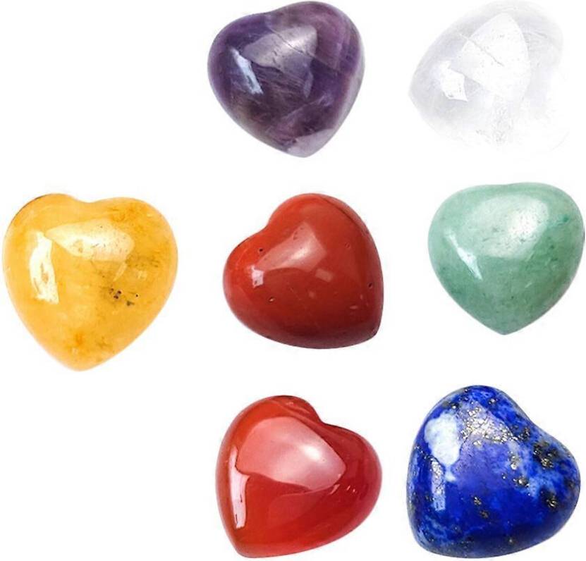 Assorted Color Chakra Stones 14 Pcs