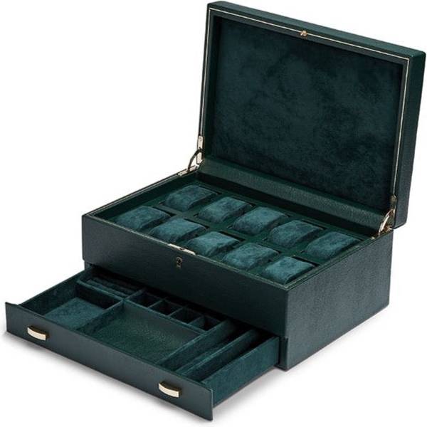Wolf Watch Box British Racing Green 10pc