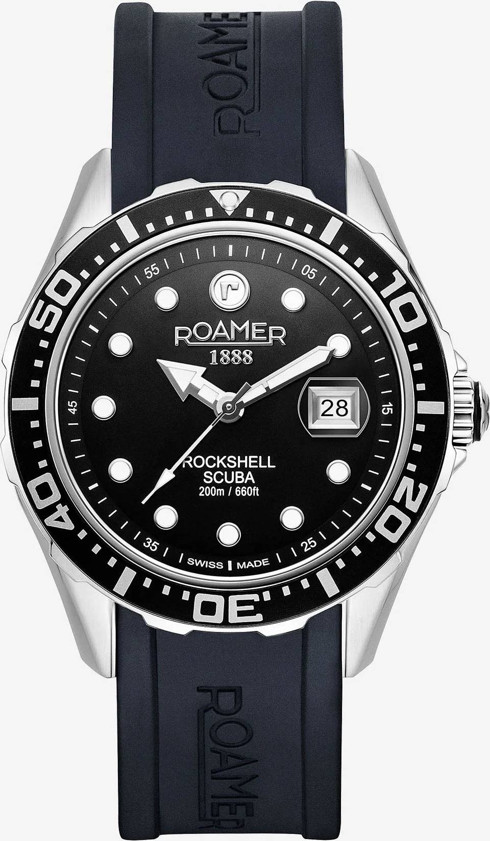 Roamer Rockshell Scuba Rubber Watch