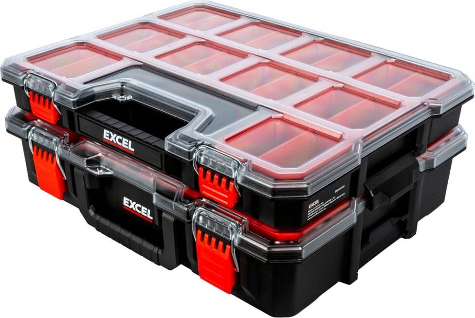 Excel Tool Organiser Case Portable Storage