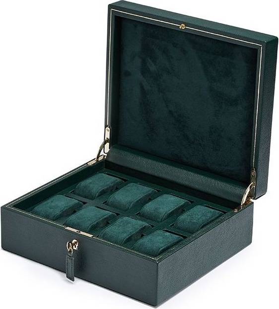 Wolf Watch Box British Racing Green 8pc