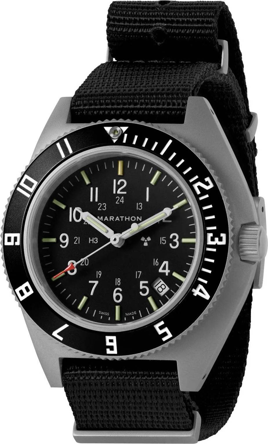 Steel Navigator Nylon Defstan Watch