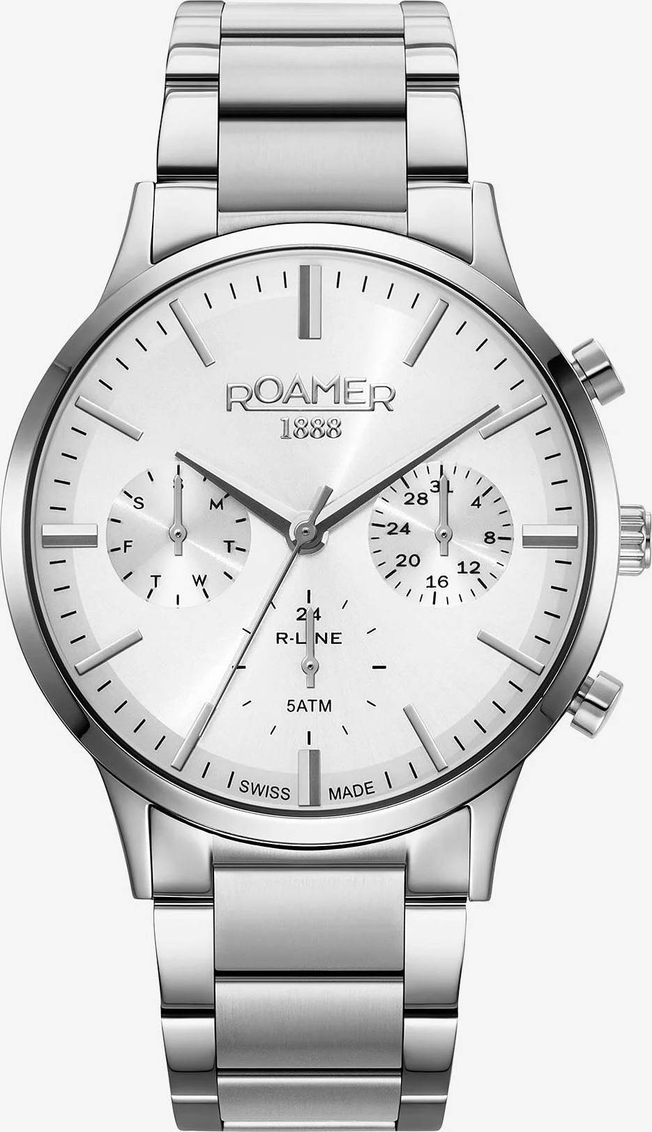 Roamer Watch R-Line Multifunction Silver
