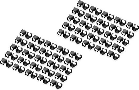 Digitus A-CC-BL Cable Coding Clips för RJ45-patchkablar 100-pack - Svart