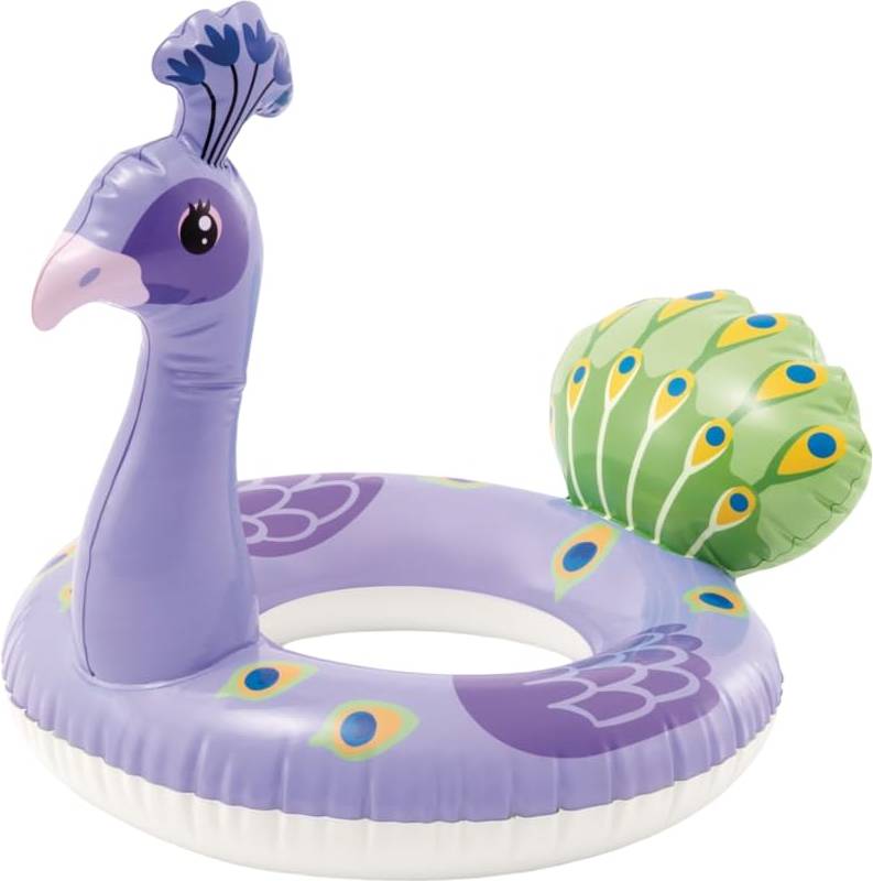 Peacock Inflatable Swim Ring Float for Kids
