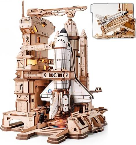 Rokr Robotime ROKR 3D Wooden Puzzle Space Shuttle Model Kit