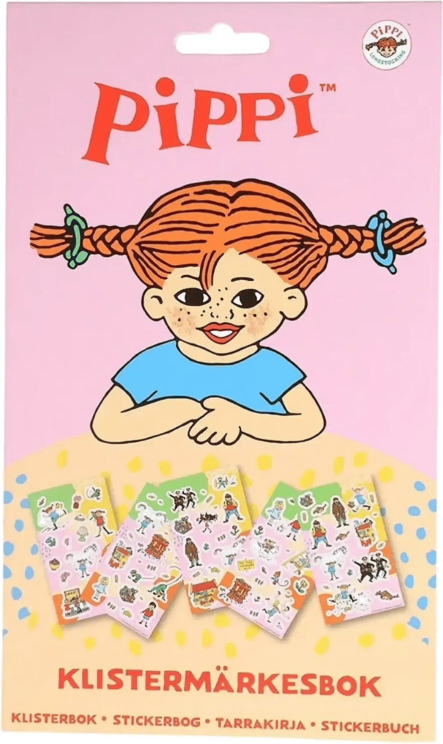 Pippi Sticker Book Pink