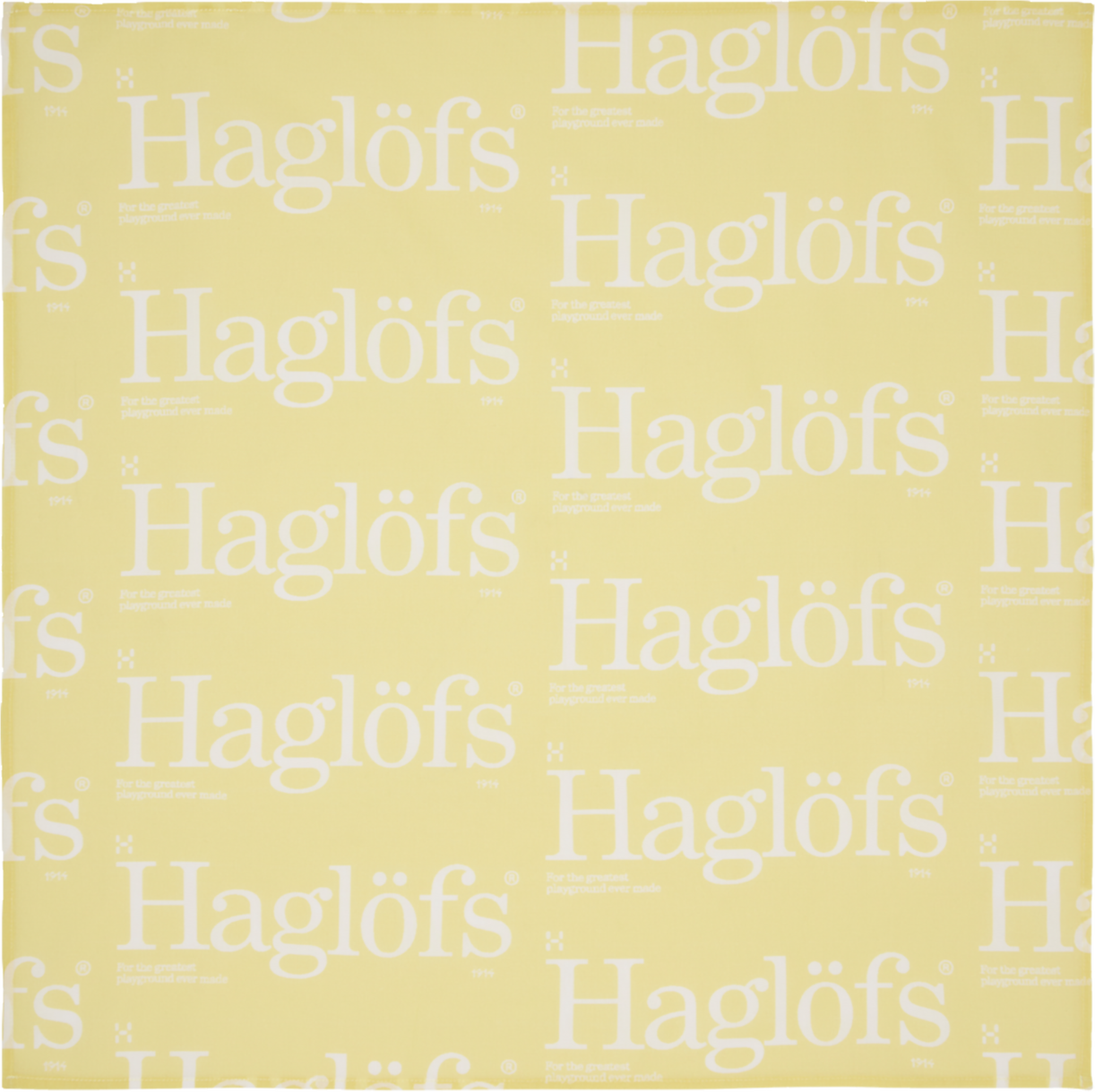 Bandana Haglöfs Bandana Yellow Rise