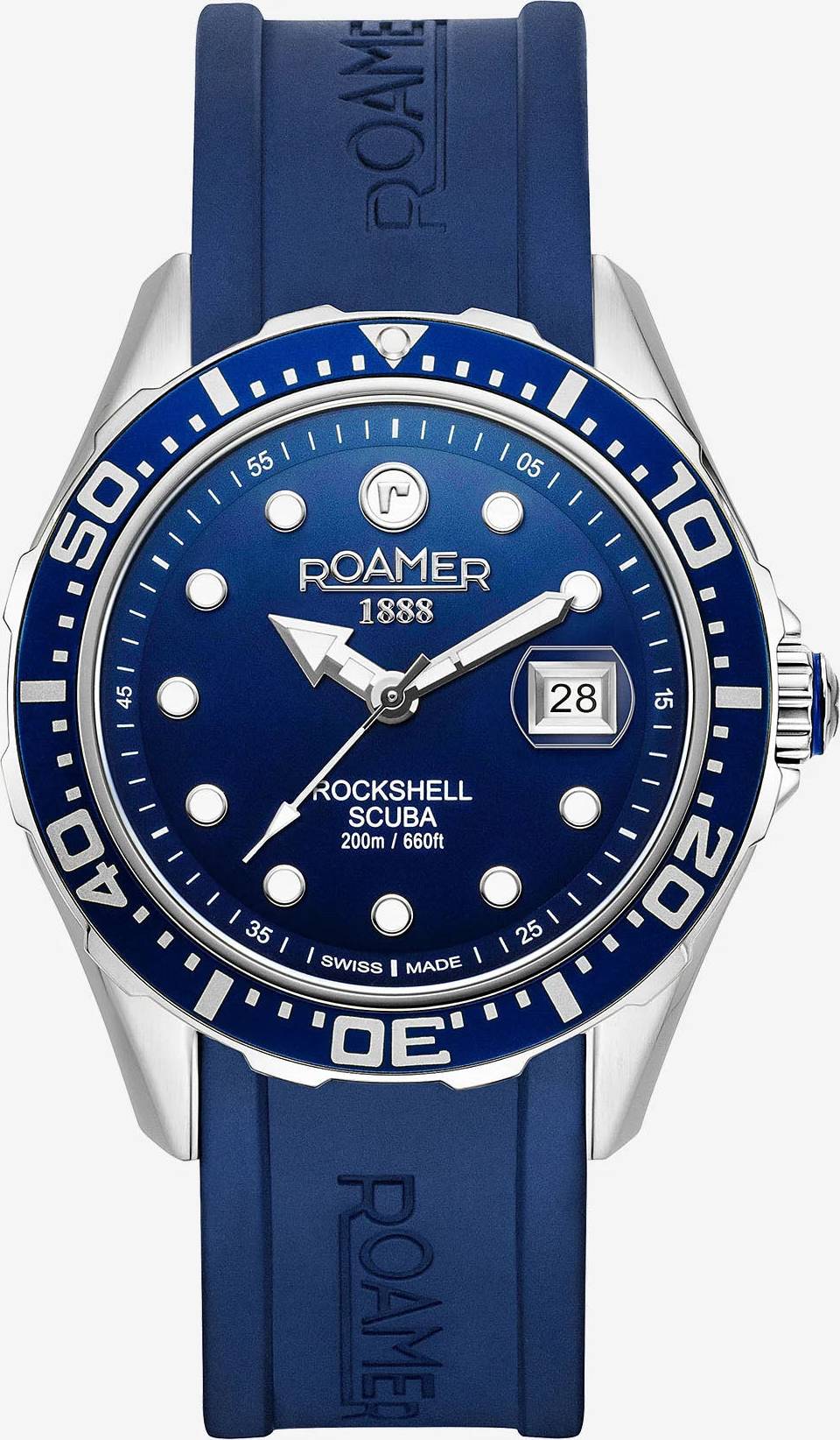 Roamer Rockshell Scuba Rubber Watch