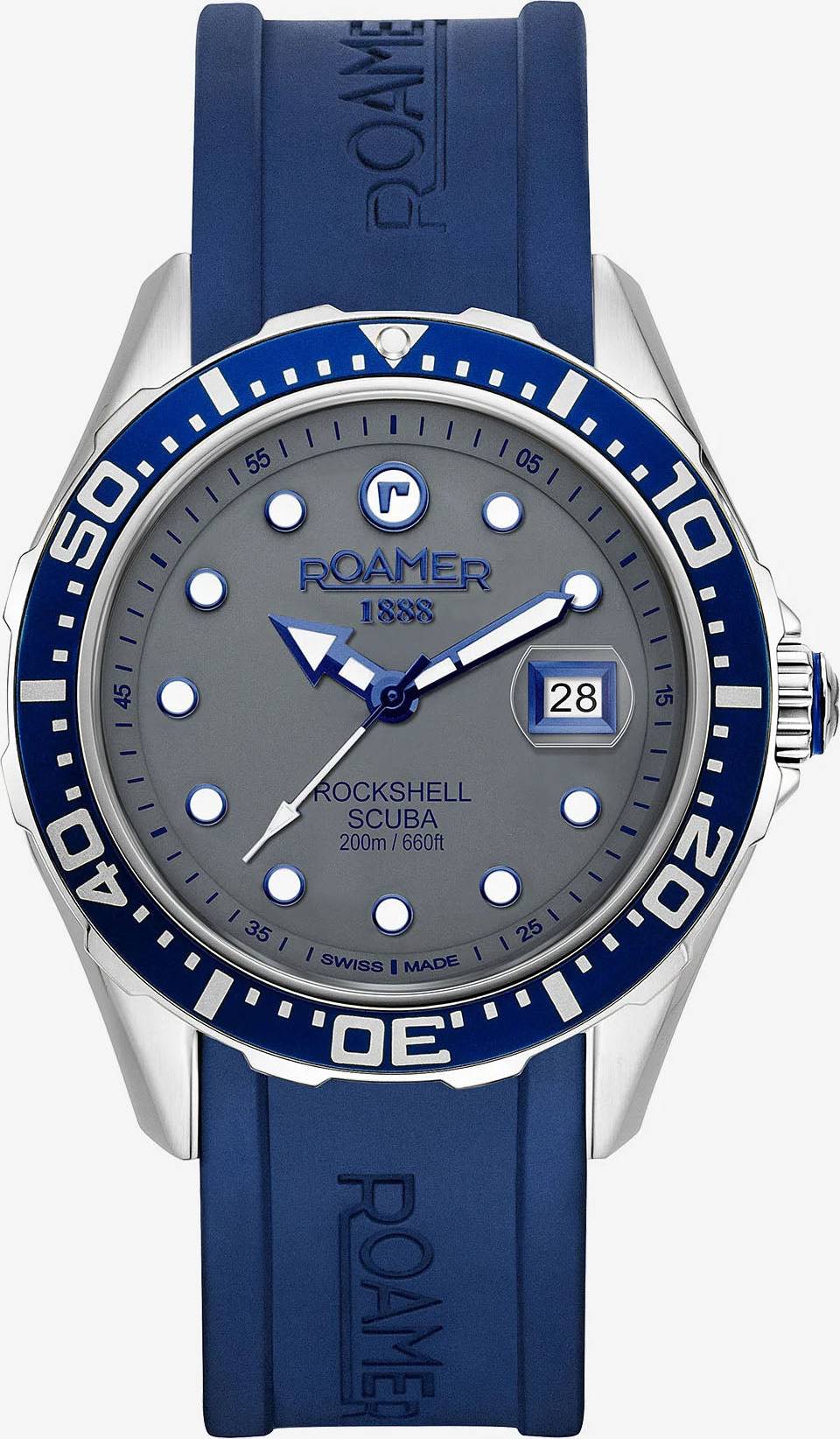 Roamer Rockshell Scuba Rubber Watch