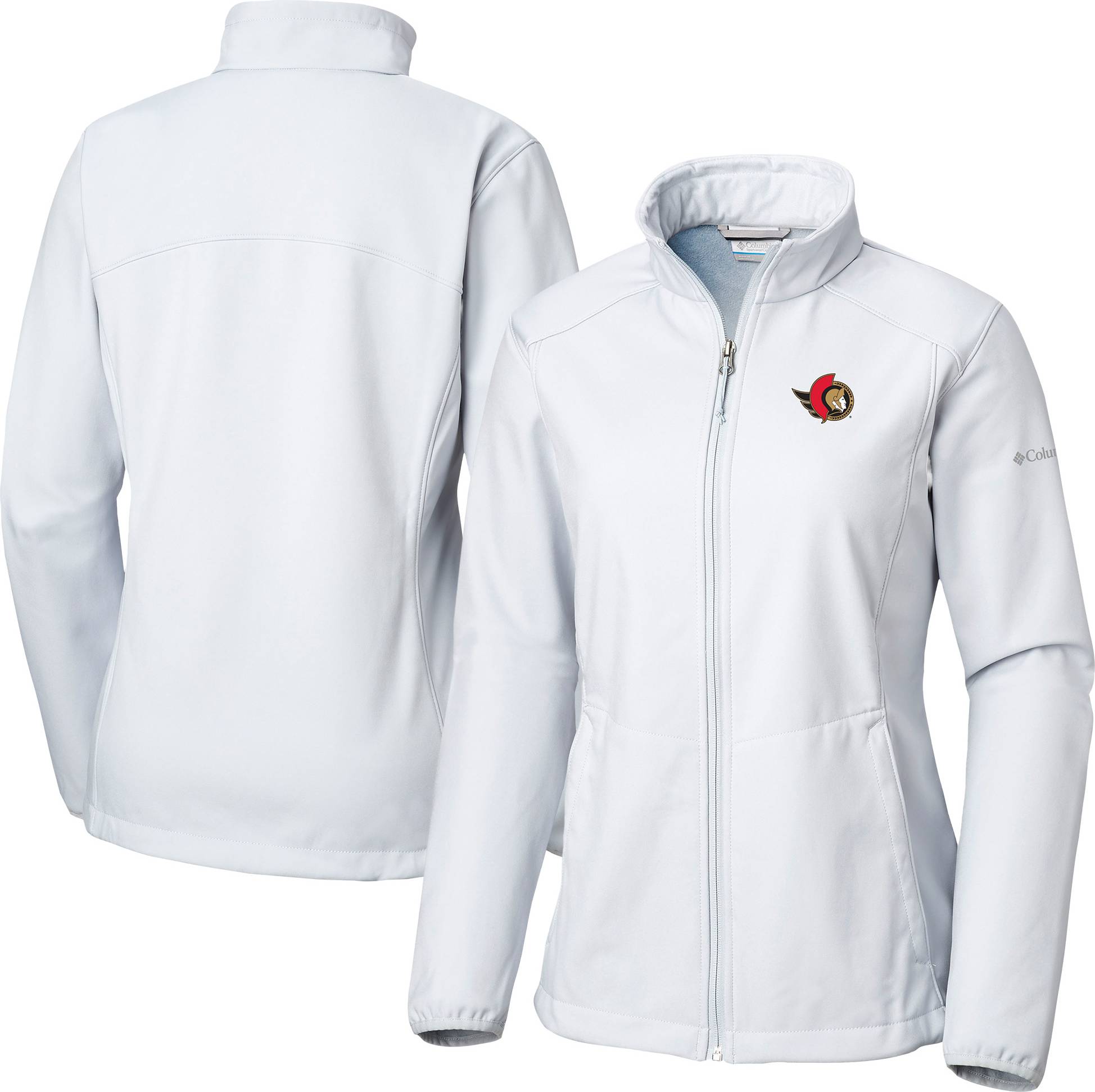 Columbia Ottawa Senators Kruser Ridge II Shoftshell Jacket - White