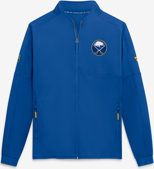Rink Fanatics Pro Rink Fleece Full-Zip Jacket - Blue