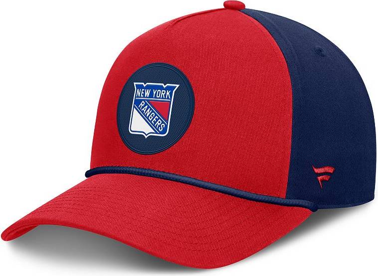 Fanatics Navy New York Rangers Authentic Pro Rink Adjustable Hat - Ran Blue