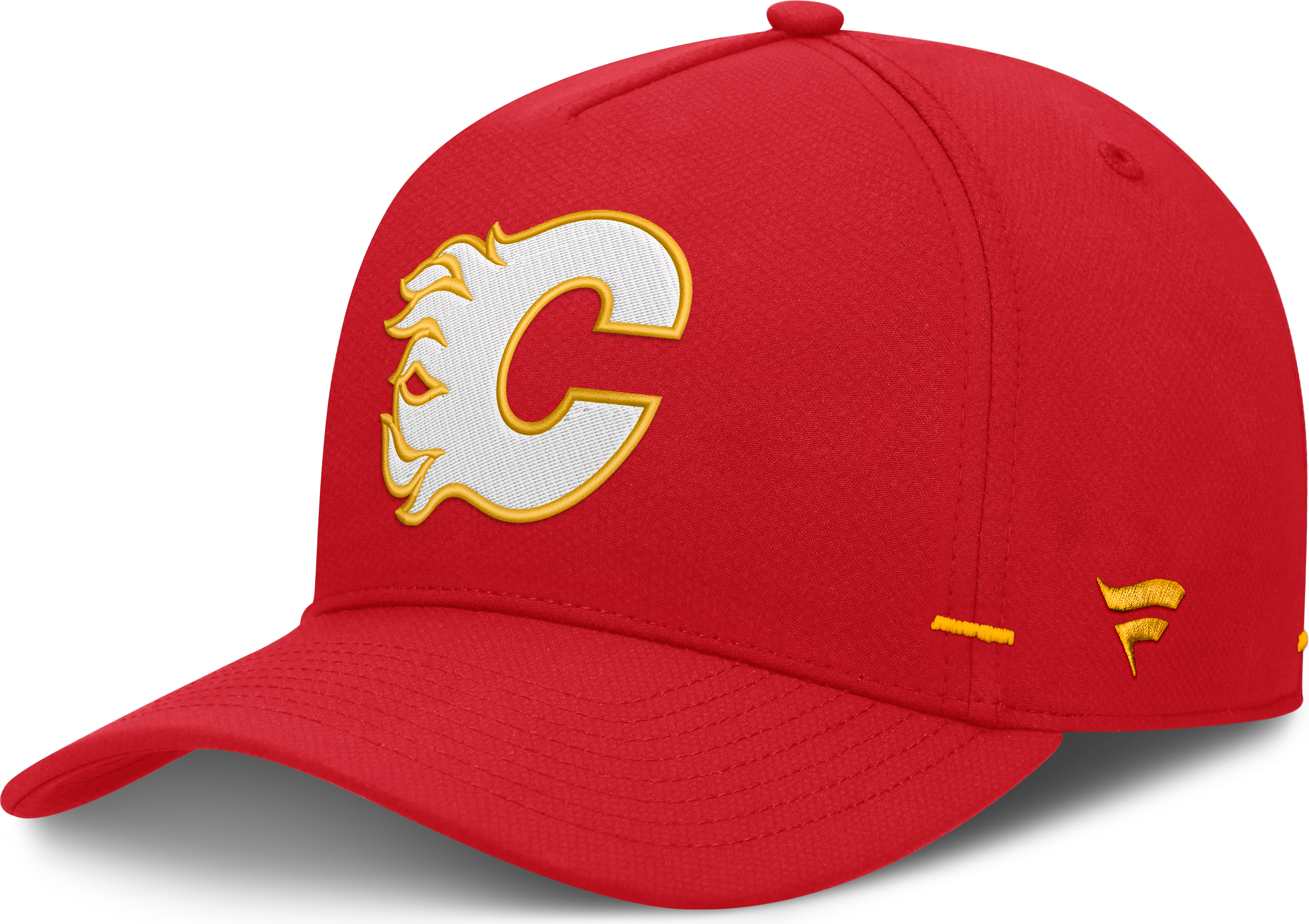 Fanatics Red Calgary Flames Authentic Pro Rink Bar Tacks Adjustable Hat - Red