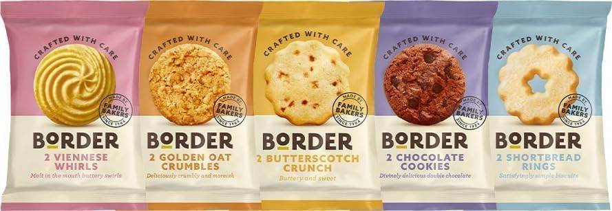 Border Mini Selection Box 100 Packs 5 Varieties