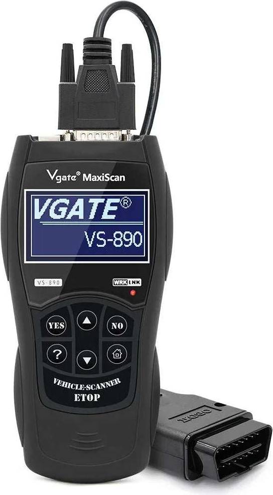 Vgate obd2 Vgate MaxiScan VS890 OBD2 Code Reader with Hebrew
