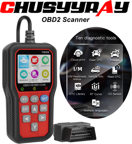 Auto scanner Chusyyray Auto Obd2 Scanner Car Check Engine