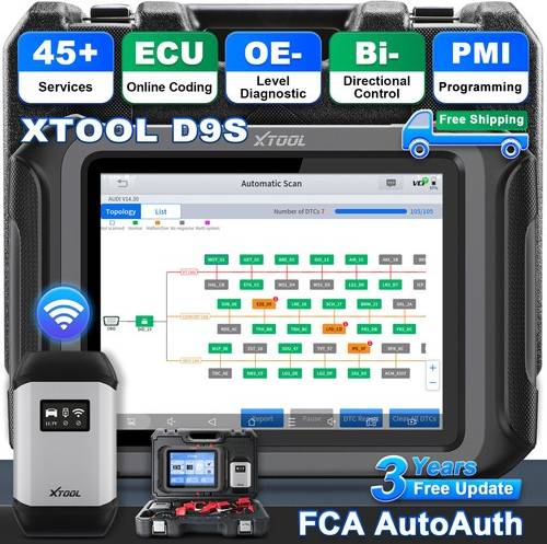 Auto scanner xTool D9s V2.0 Auto Bidirectional Full System