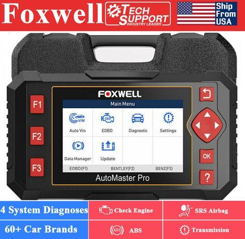 Car diagnostic scanner Foxwell Nt604 Elite Car Code Reader Obd2 Scanner