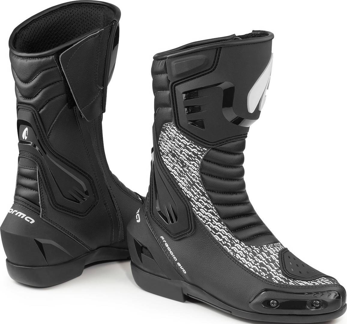 Motorrad Pfeil Evo Road Racing Rennbahn - Schwarz Weiß