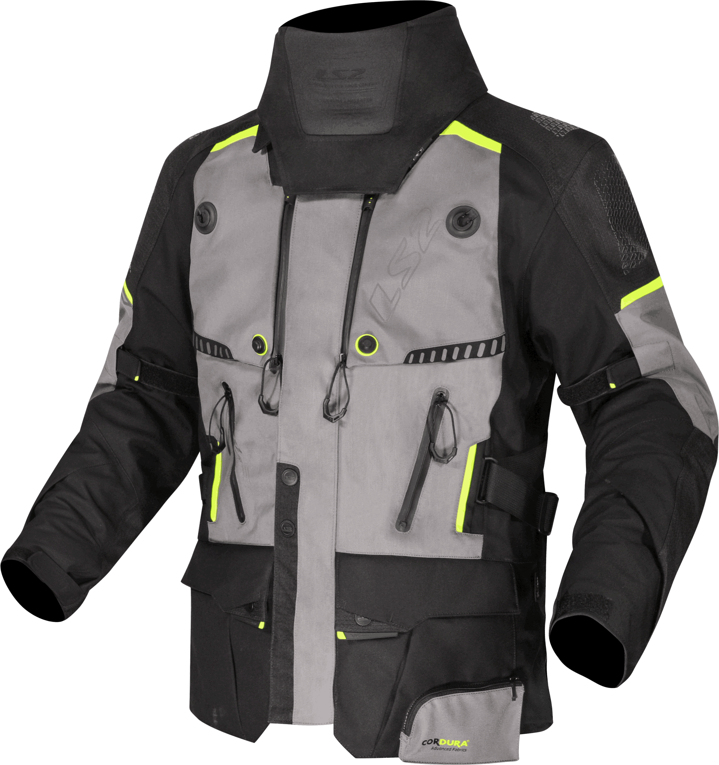 LS2 Textil Apollo Jacket Grey