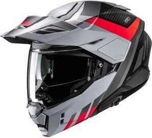 HJC Casque Modulable Imes Gris/Rouge