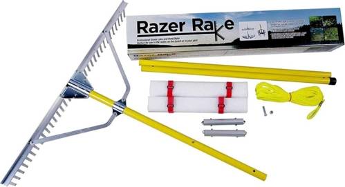 Garden rake Jenlis Collapsible Razer Rake