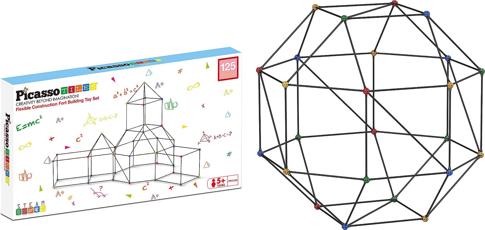 125 Piece Fort Building Kit