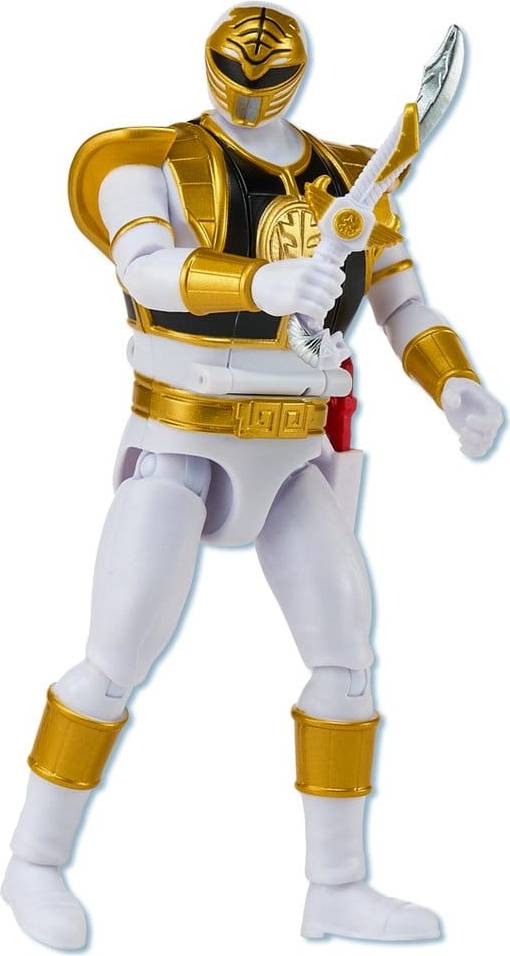 Auto-Morphin Action Figure White Ranger 15 cm