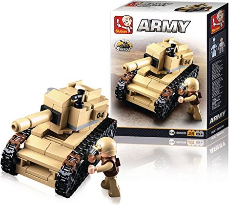 Sluban Tank Building Bricks Set