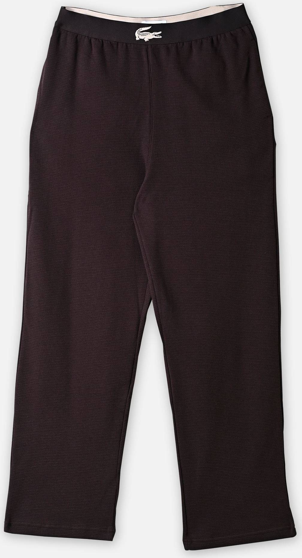 Lacoste Raka Ben Waffle Set Pyjamasbyxor - Brunt