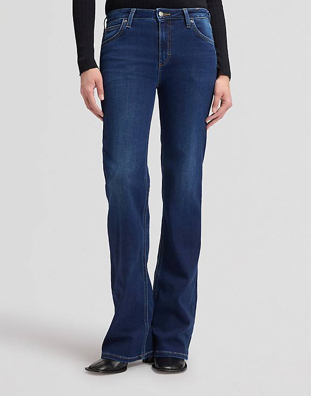 Lee Mid Rise Bootcut Jean Eternal Blue