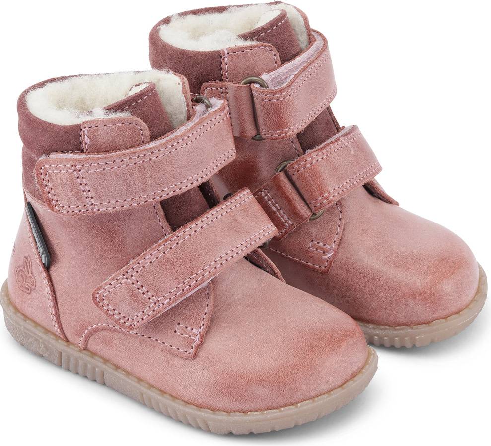 Bundgaard rabbit Bundgaard Rabbit Strap TEX Vinterstøvler - Old Rose