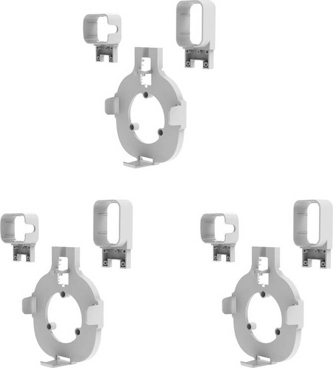 3X Wall Mount WiFi Router Holder Stand
