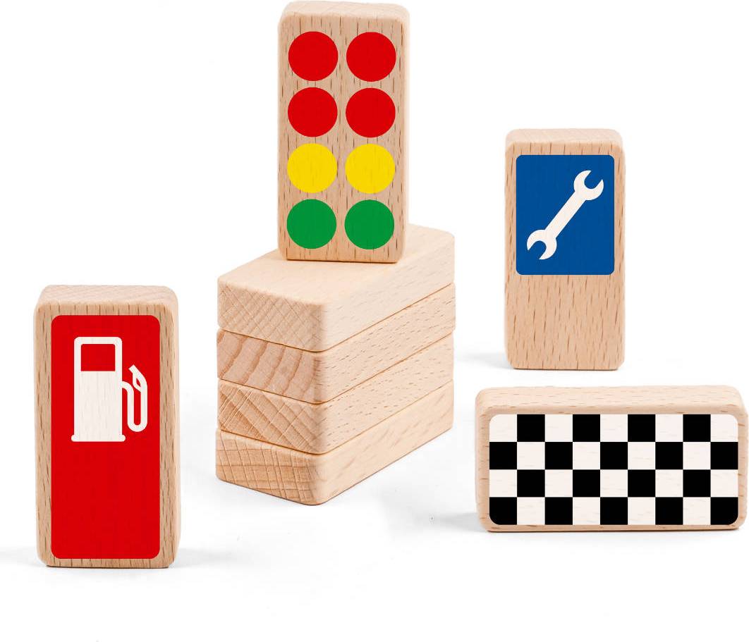 Waytoplay Racing Signs Road Blocks