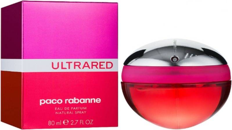 Temu Rabanne Ultrared Edp Spray 80ml
