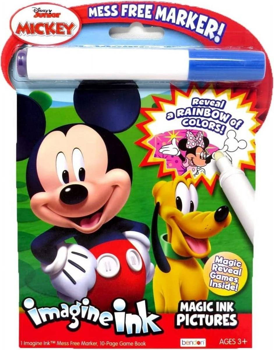 Magic mouse Disney Mickey Mouse Imagine Ink Magic Ink Pictures Activity Book with Mess-Free Marker