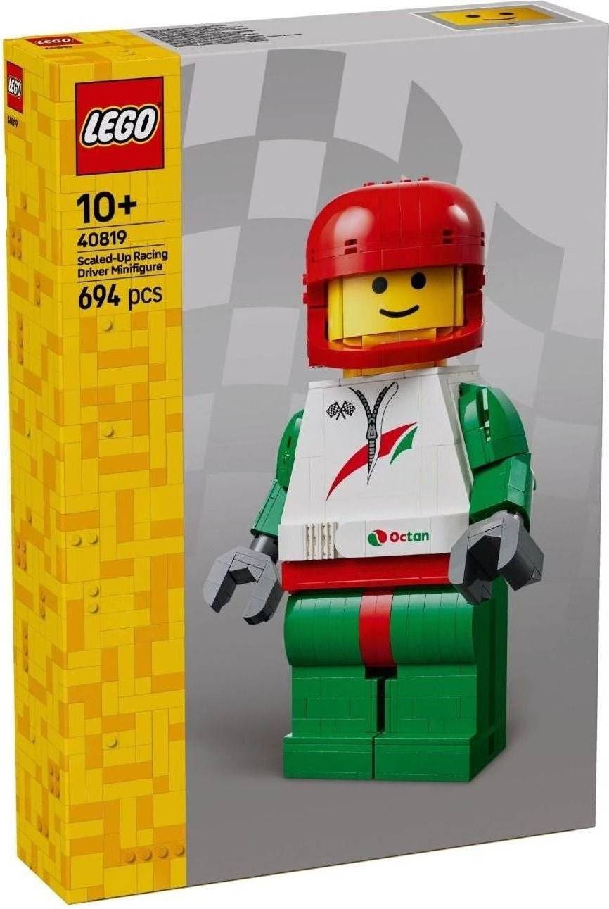 LEGO Up Scaled Racing Driver Minifigure 40819
