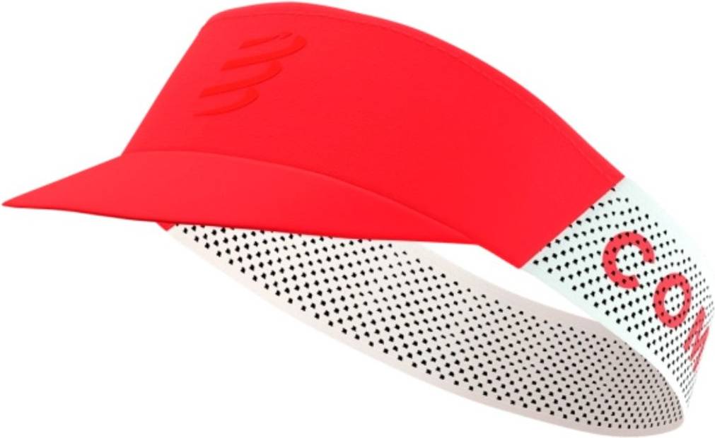 Compressport Pro Racing Visor - Röd/Vit