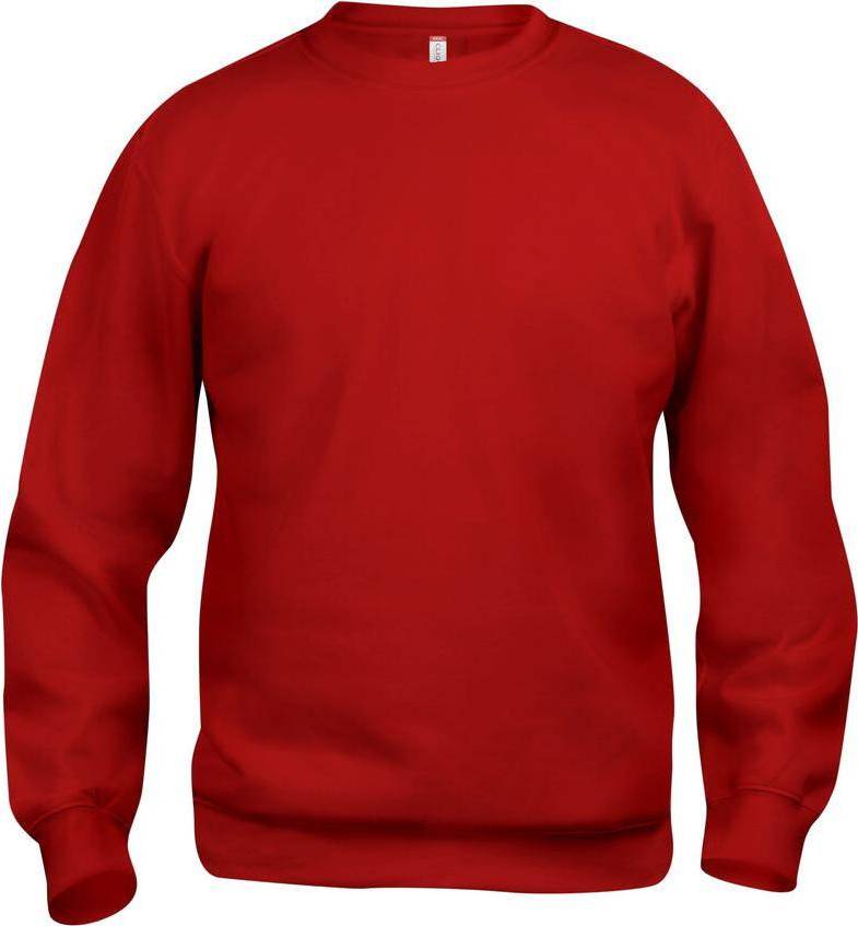 Pull-Over Sweat-Shirt - Rouge