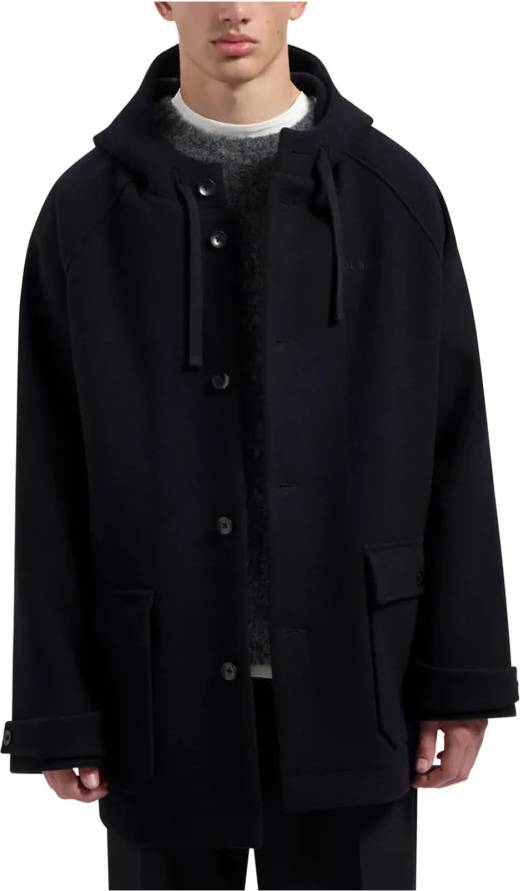 Wool Duffel Jacket - Herr