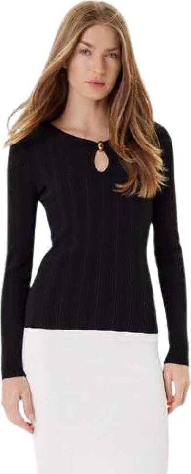 Marciano Ribbed Top Toppe Dame - Sort