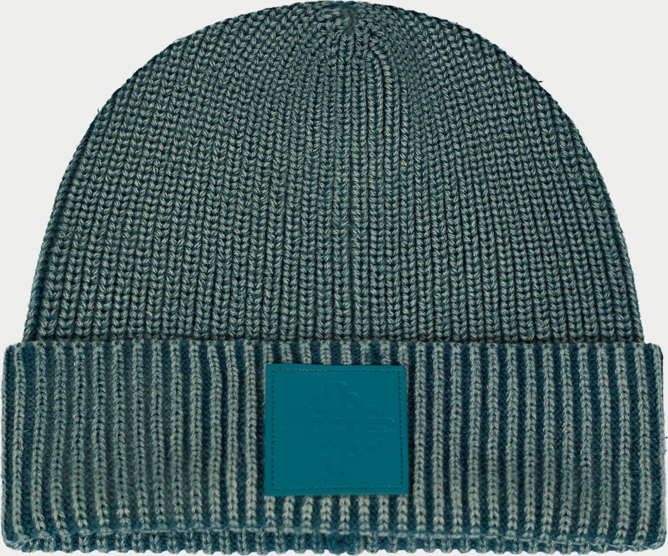 Washed Ribbed Beanie - Teal