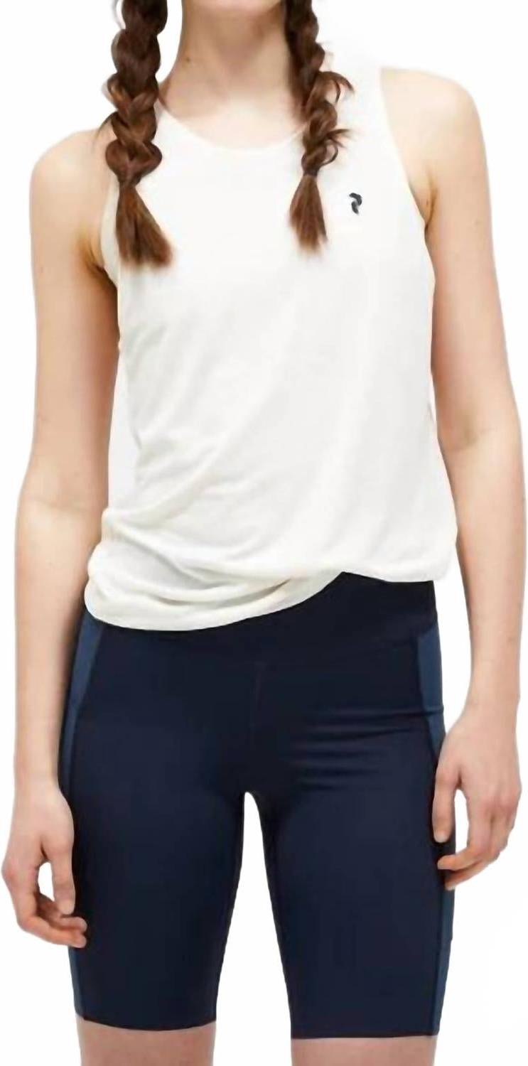 Delta Tank Top - White